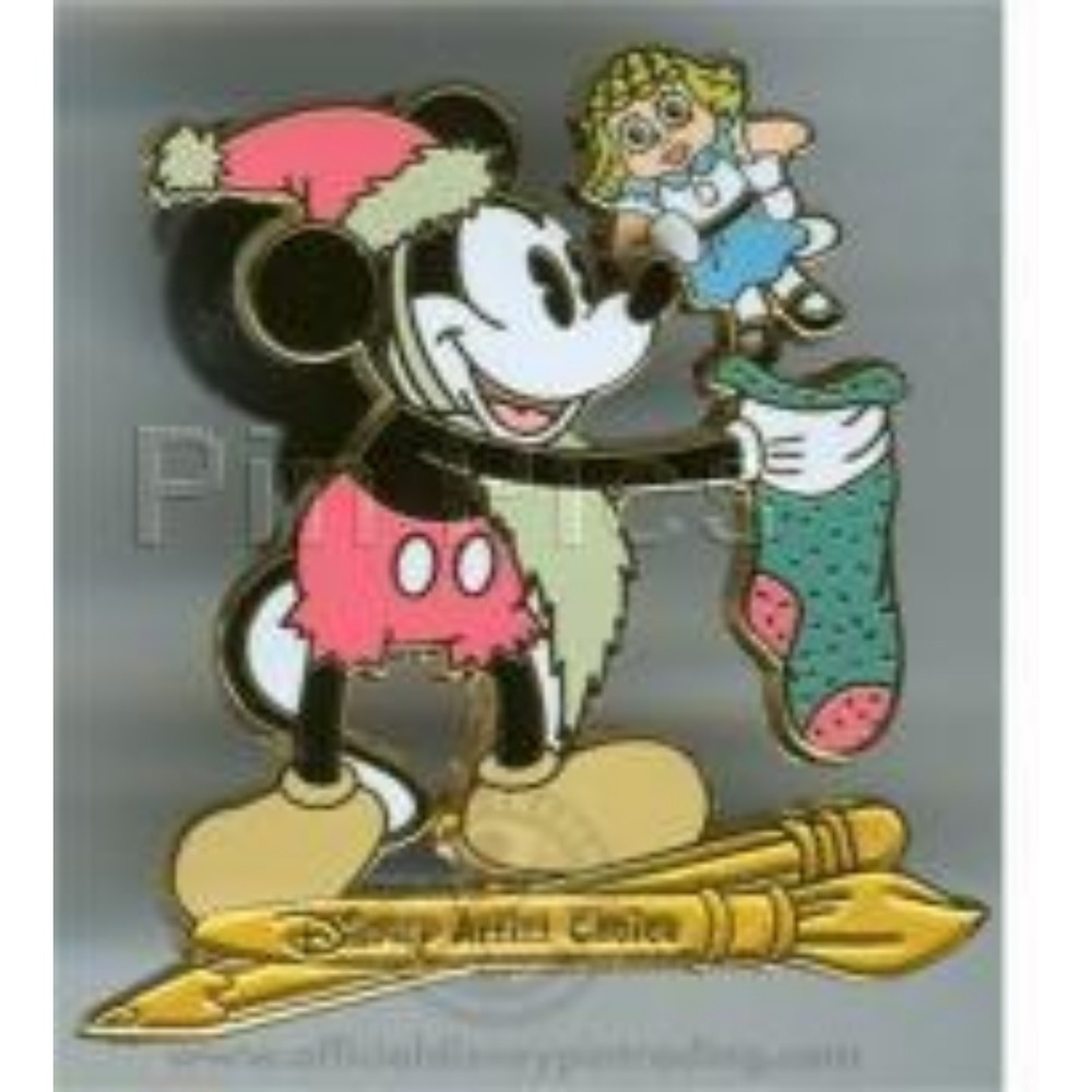 Disney Pin  Santa Mickey Doll Spectacle of Pins 2005 Artist Choice LE 42362 WDW‎